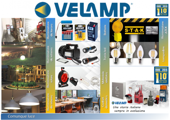 Velamp                                       -comunque luce - - tsagenzia.it